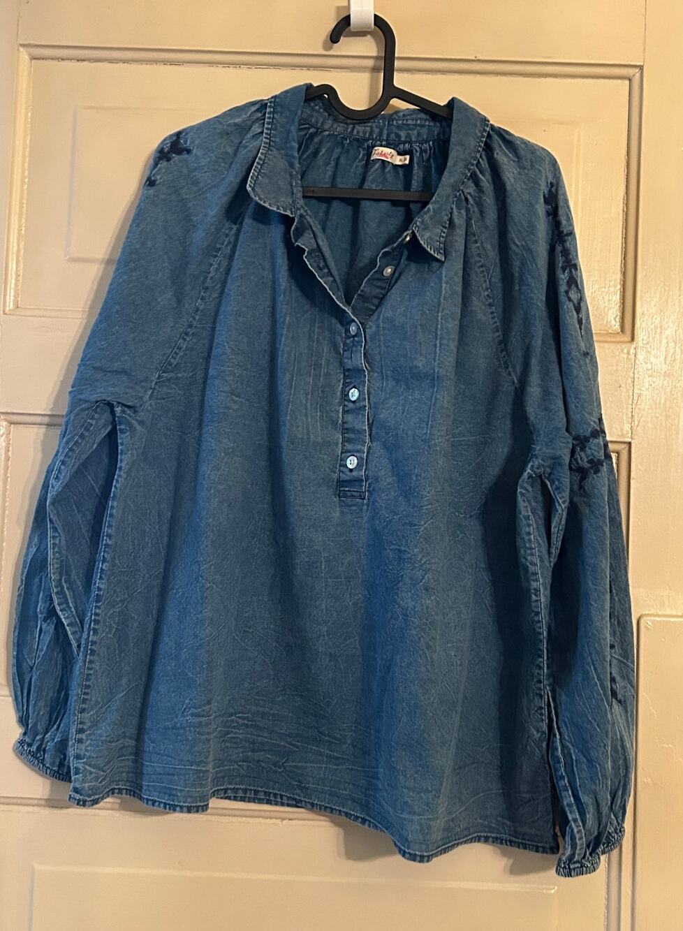 Faherty Doug Good Feather Journey Top size XL